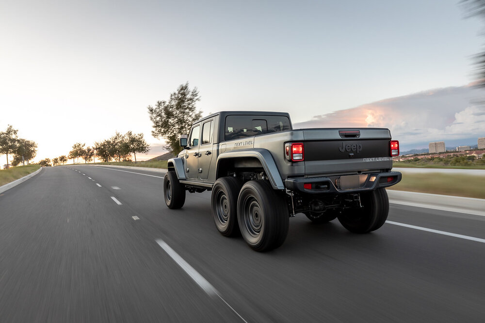 Would You Fancy An Affordable Six-Wheel Drive Jeep Gladiator With Three